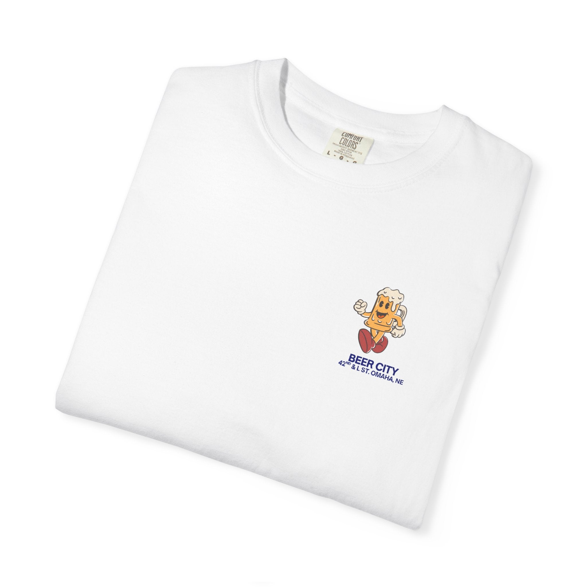 Beer City T-Shirt — "South Omaha's Coldest Beer!" Retro Beer Graphic Tee