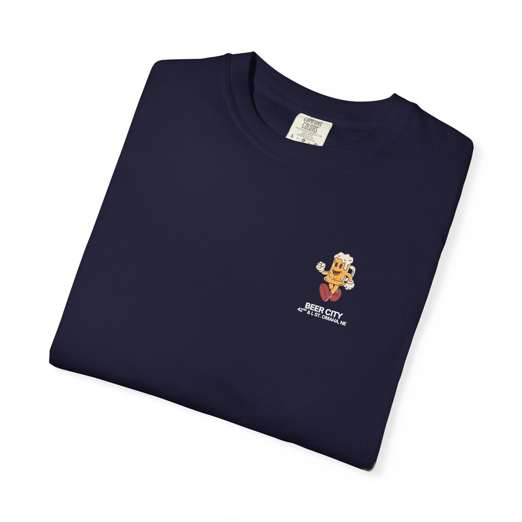 Beer City T-Shirt — "South Omaha's Coldest Beer!" Retro Beer Graphic Tee