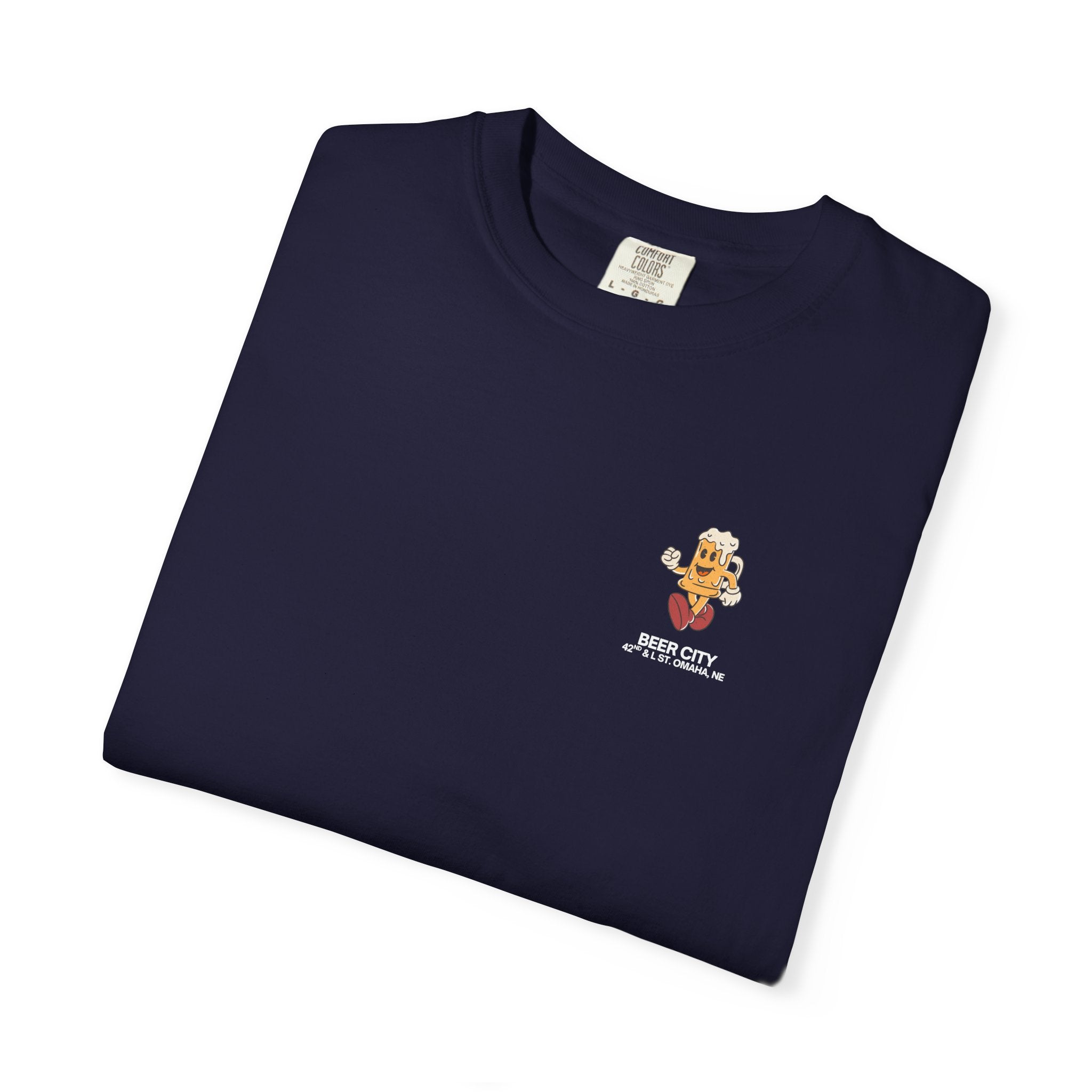 Beer City T-Shirt — "South Omaha's Coldest Beer!" Retro Beer Graphic Tee