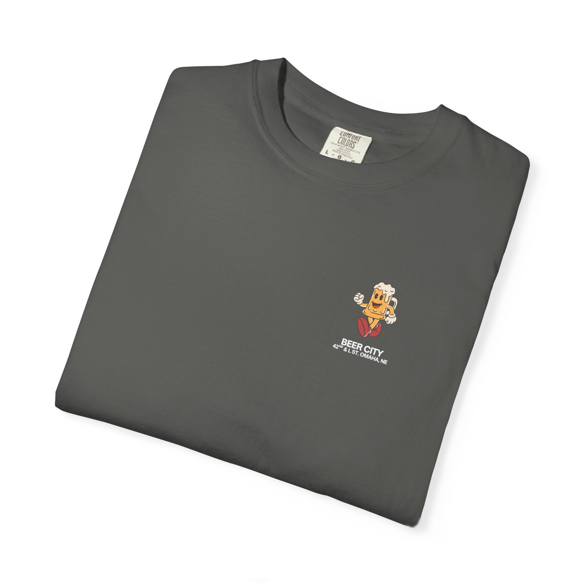Beer City T-Shirt — "South Omaha's Coldest Beer!" Retro Beer Graphic Tee