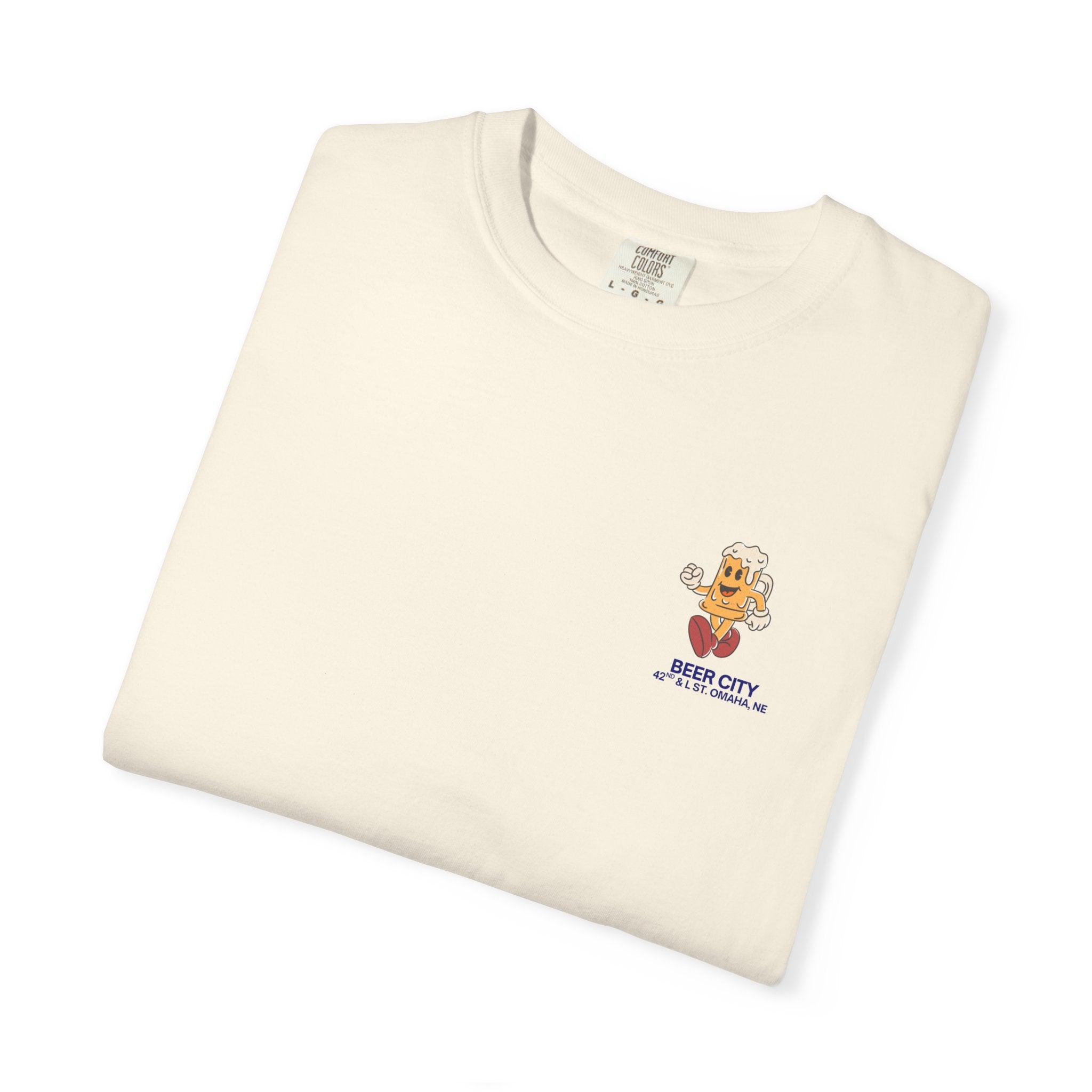 Beer City T-Shirt — "South Omaha's Coldest Beer!" Retro Beer Graphic Tee